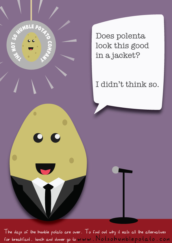 Jacket Potato in a Tuxedo
